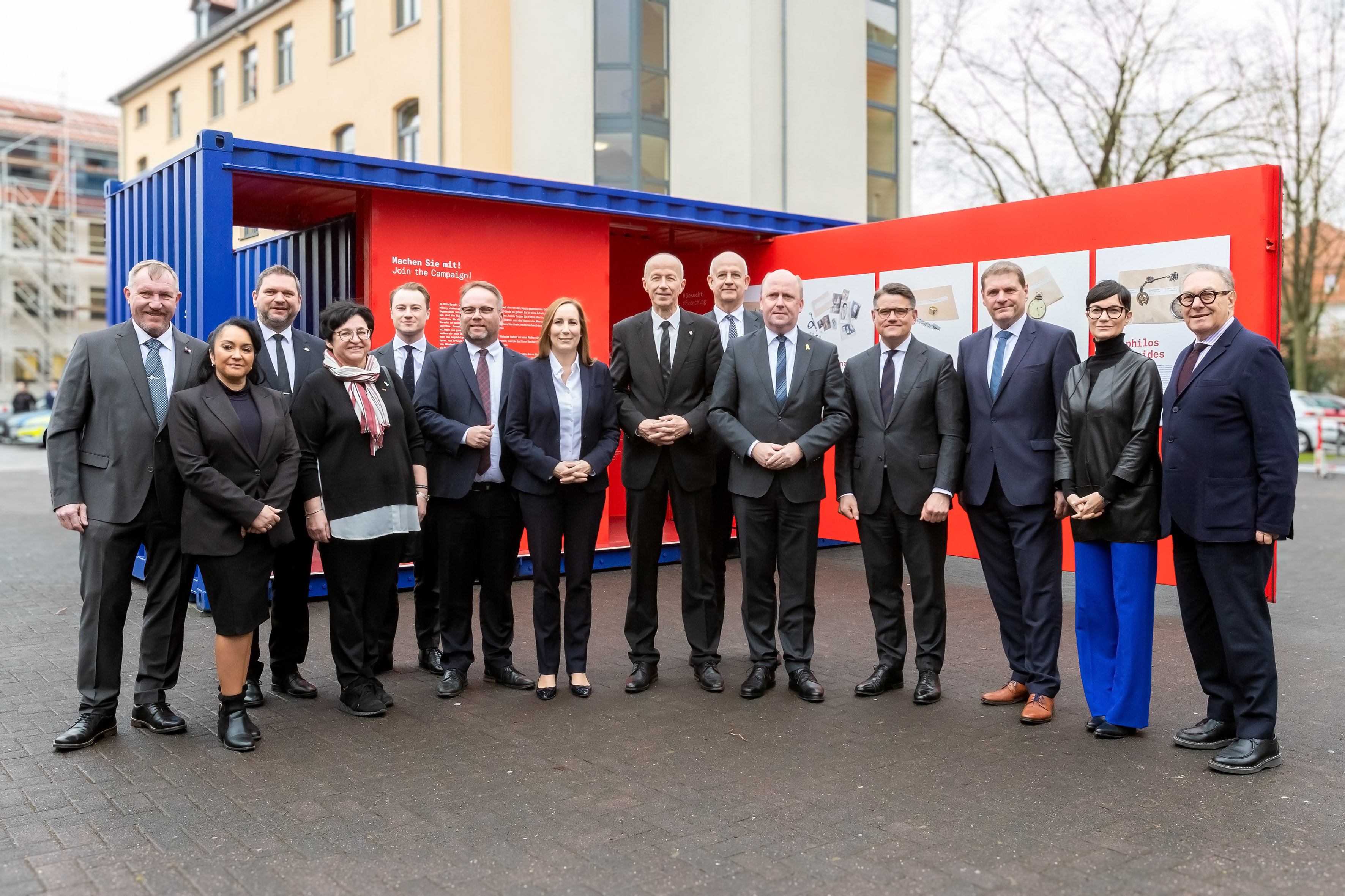 Landesweite Gedenkveranstaltung für die Opfer des Nationalsozialismus in Bad Arolsen_Gruppenbild